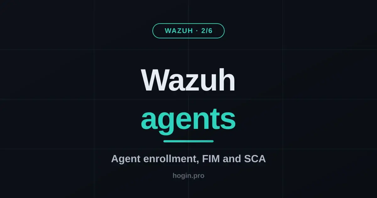Wazuh: enrolling agents, turning on FIM and rootcheck for Linux and Windows (part 2/6)